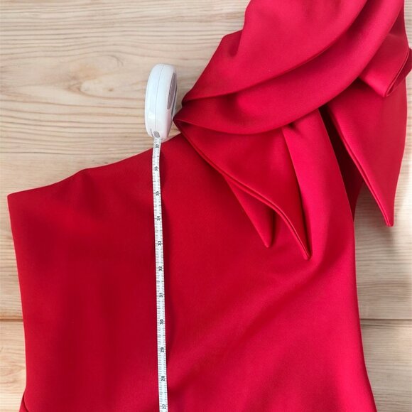 Betsy Adams Asymmetrical One-Shoulder Dress – Size 4 - Picture 8 of 8